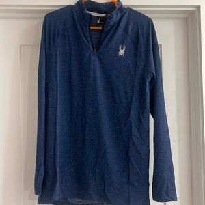 NWT Men’s Spyder 1/4 zip